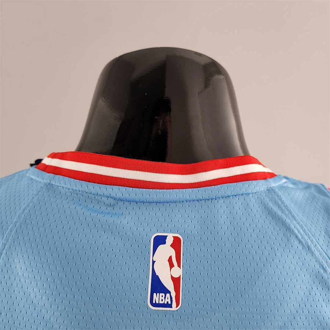 Chicago Bulls BALL#2 Blue NBA Jersey 9