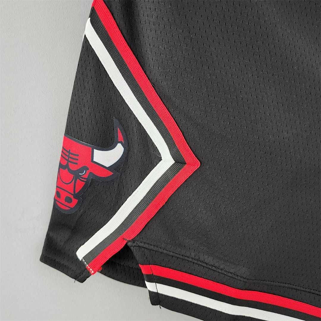Chicago Bulls black NBA shorts 5