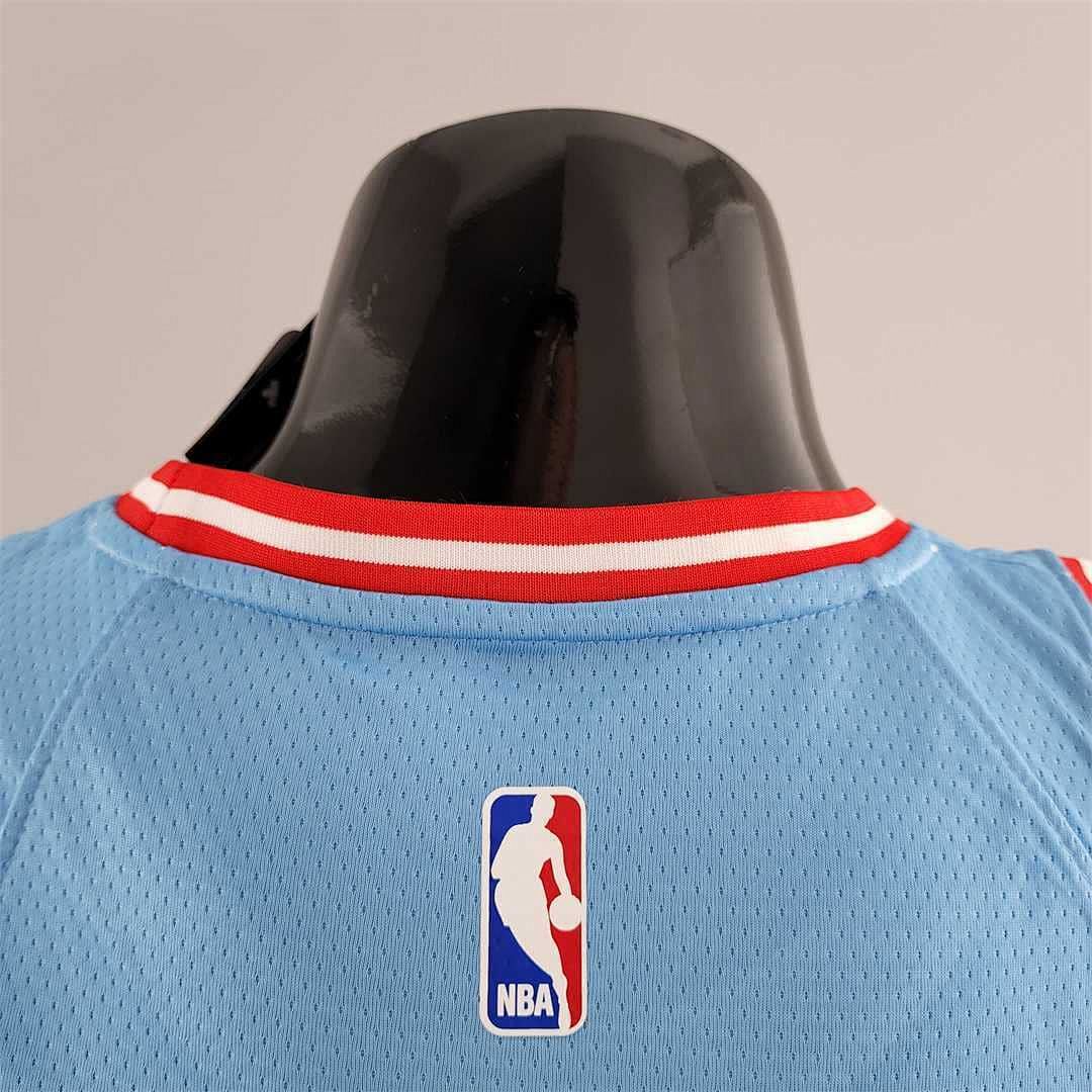 Chicago Bulls DeROZAN #11 Blue NBA Jersey 9