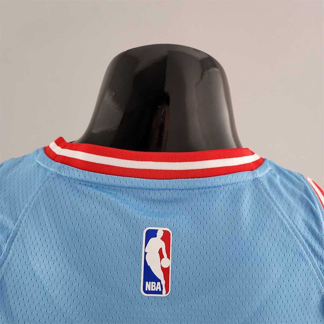 Chicago Bulls LAVINE #8 Blue NBA Jersey 4