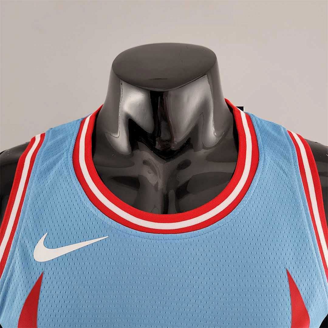 Chicago Bulls LAVINE #8 Blue NBA Jersey 6