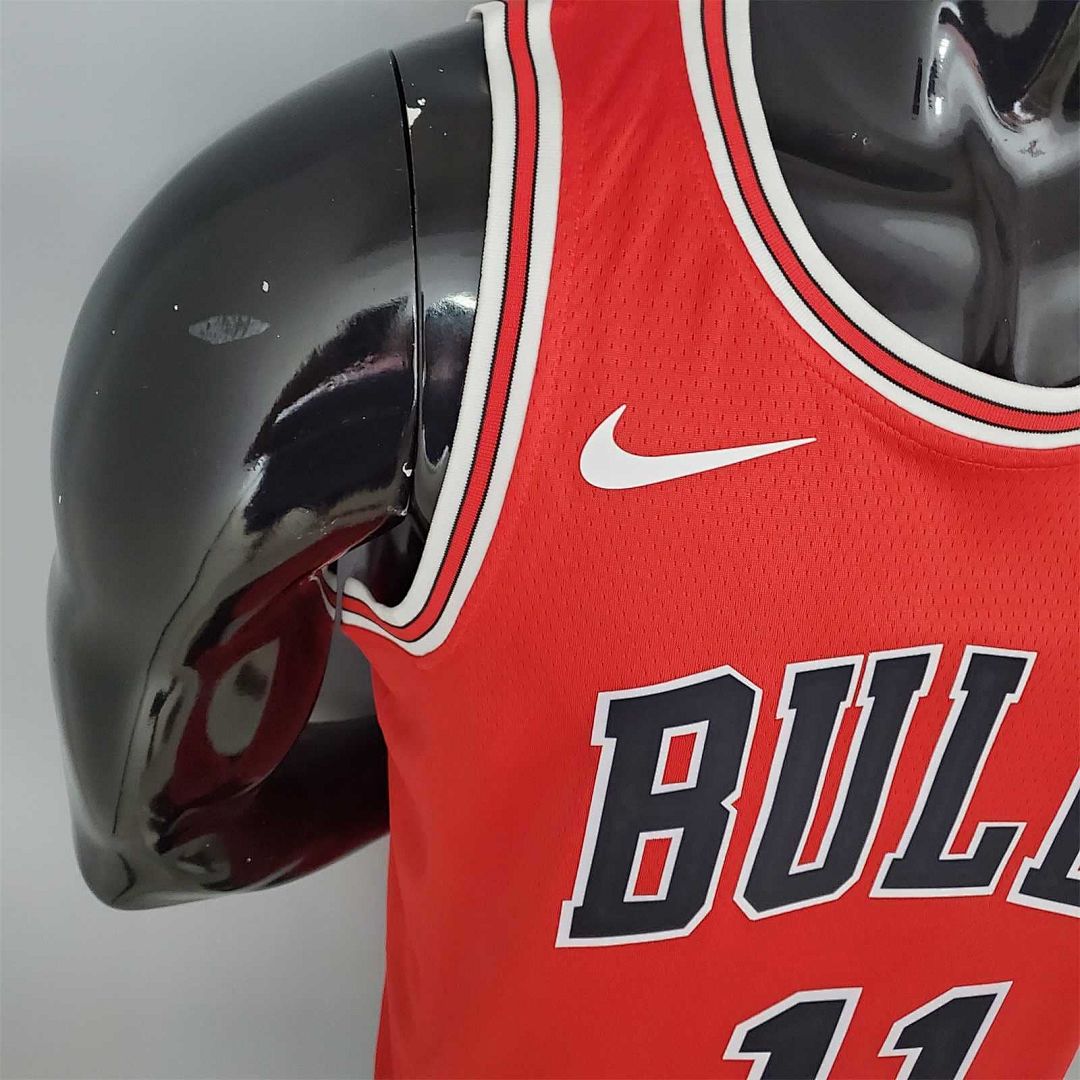 DeROZAN#11 Chicago Bulls Red 3