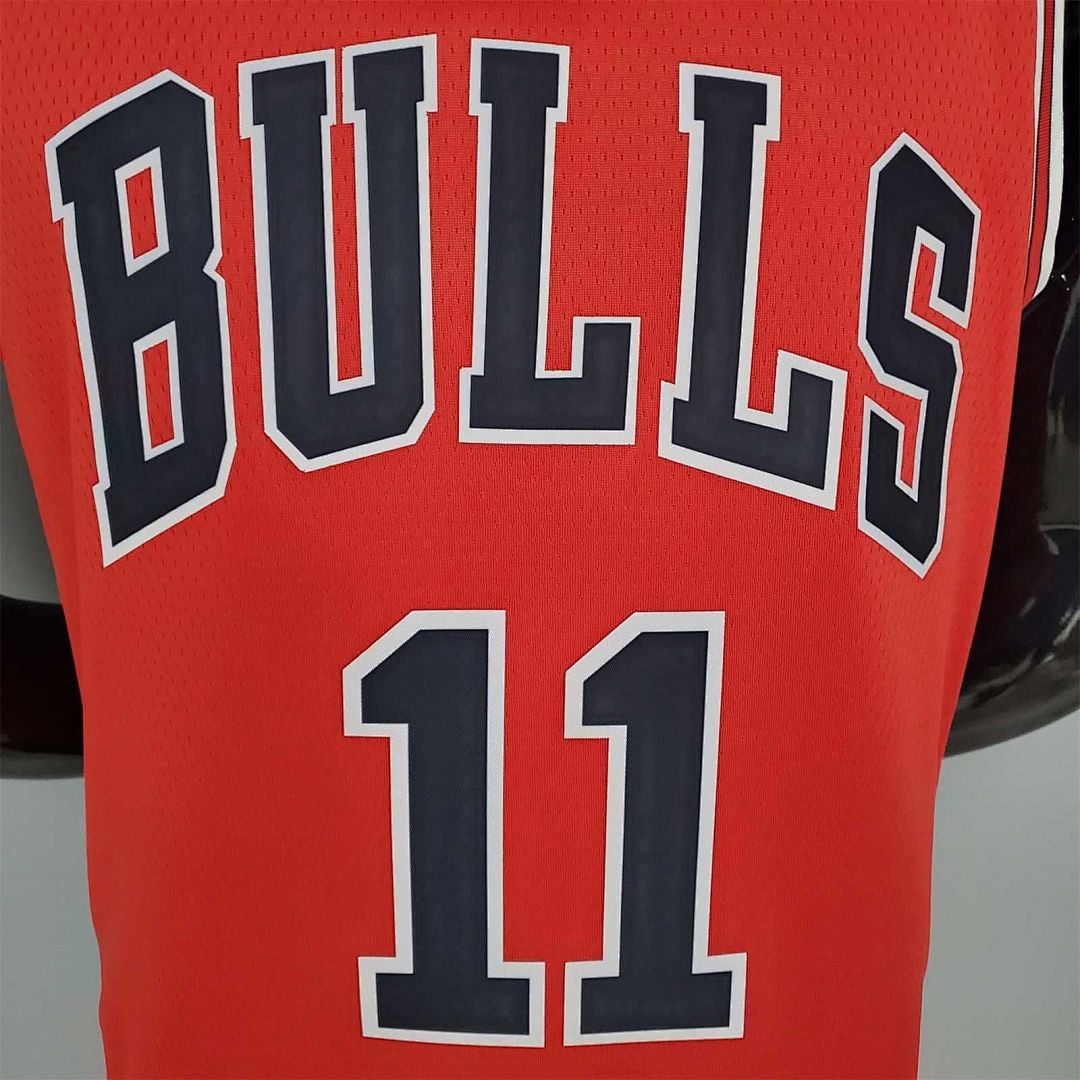 DeROZAN#11 Chicago Bulls Red 4
