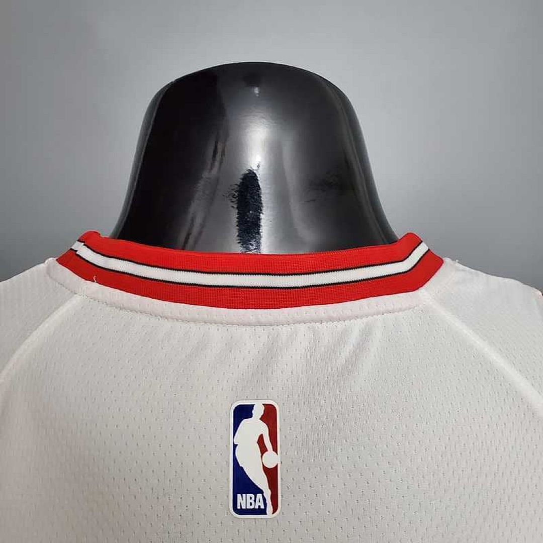 JDRDAN#45 Chicago Bulls white 4