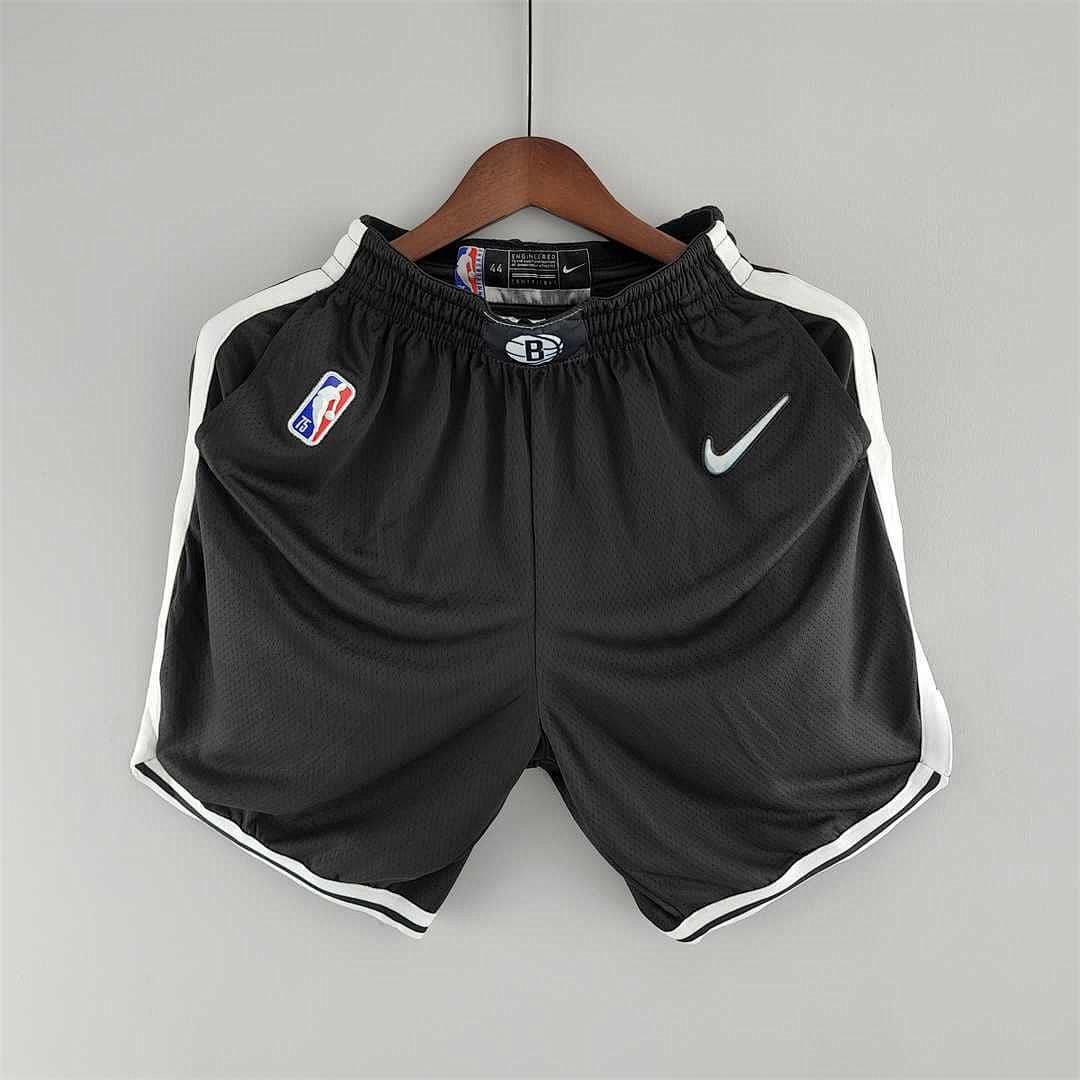 75th Anniversary Brooklyn Nets NBA Shorts Black