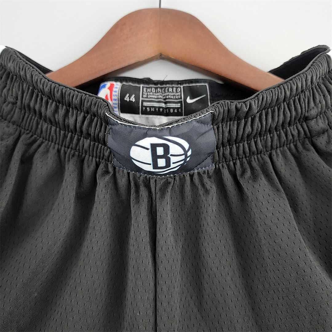 75th Anniversary Brooklyn Nets NBA Shorts Black 2
