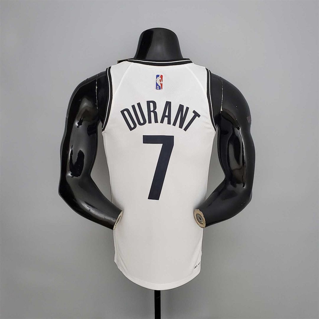 75th Anniversary DURANT#7 Nets White 7