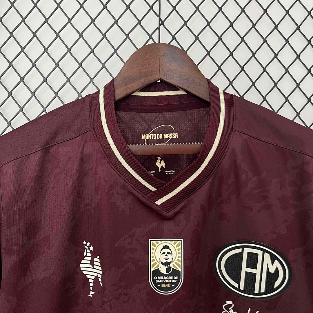 23-24 Atletico Mineiro Manto da Massa GoalKeeper Red Kit 6