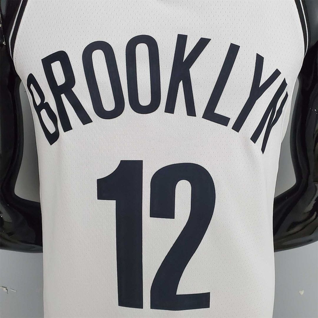 75th Anniversary Harris #12 Nets White 2