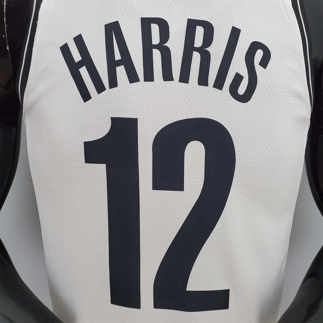 75th Anniversary Harris #12 Nets White 8