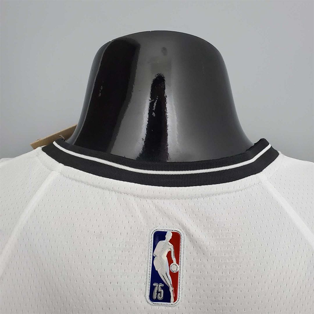 75th Anniversary Harris #12 Nets White 9