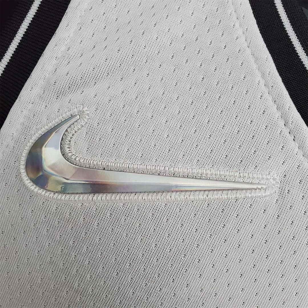 75th Anniversary Simmons #10 Nets White NBA Jersey 7