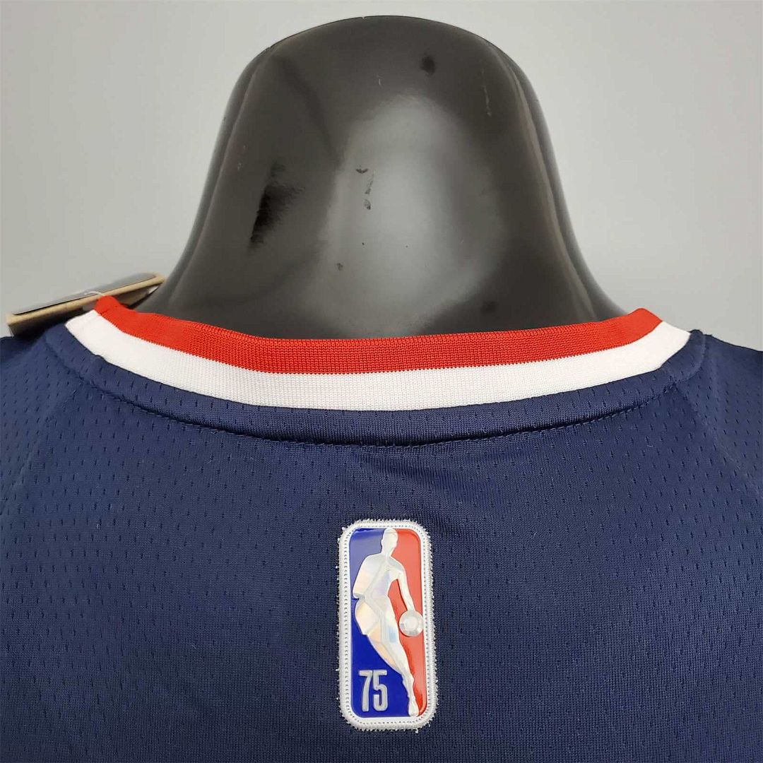 2022 75th Anniversary Harden #13 Nets City Edition Royal Blue 5