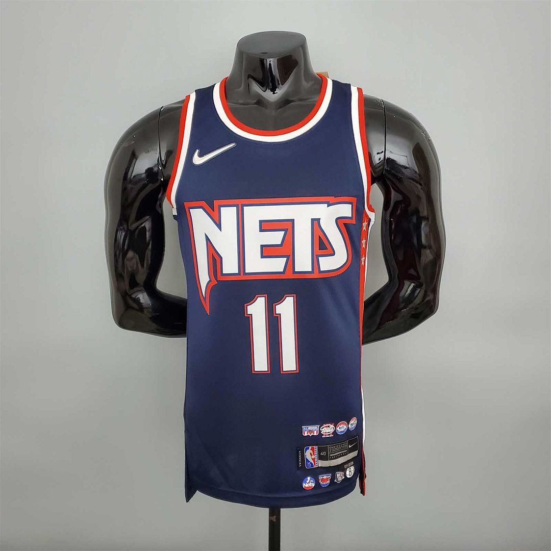 2022 75th Anniversary Irving #11 Nets City Edition Royal Blue