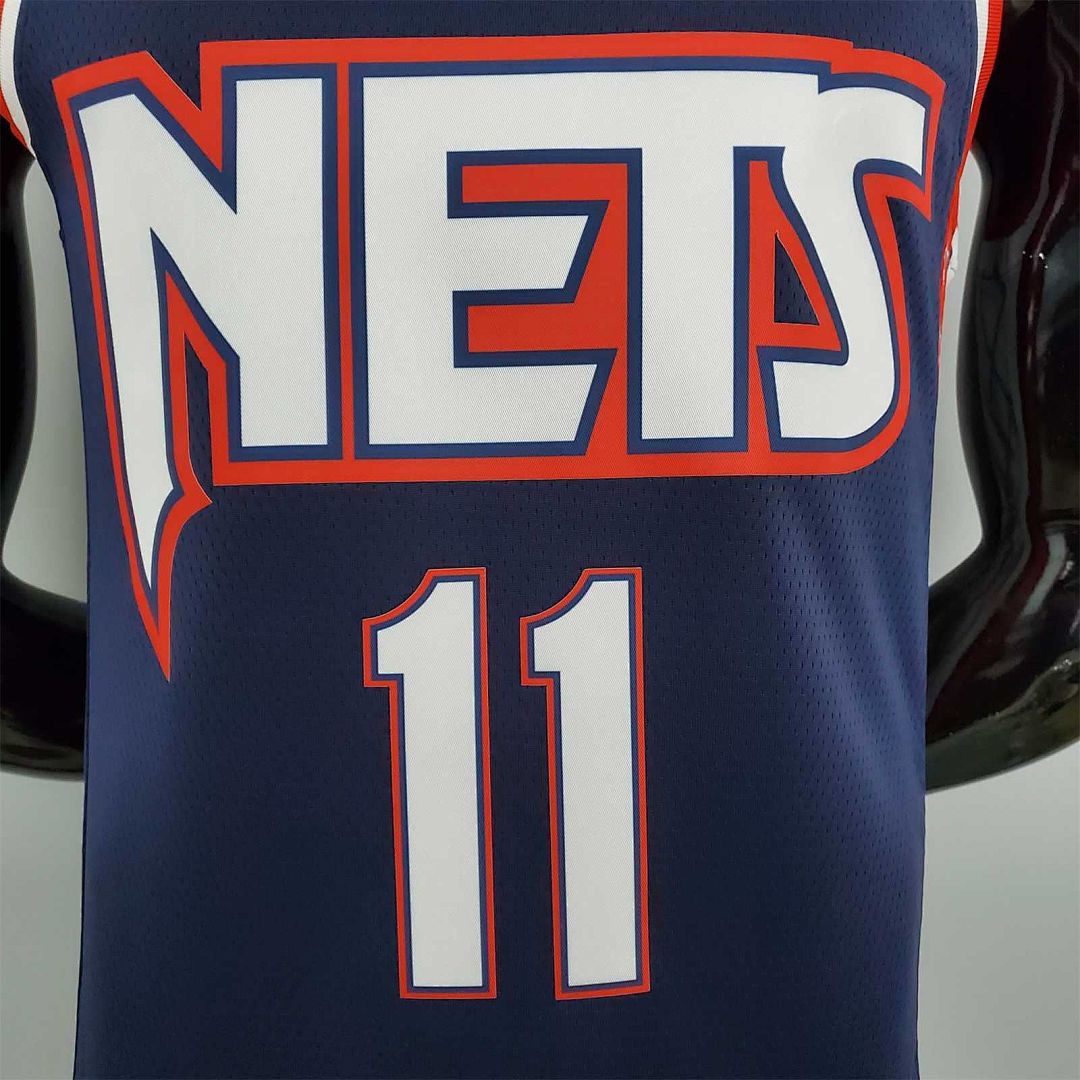 2022 75th Anniversary Irving #11 Nets City Edition Royal Blue 5