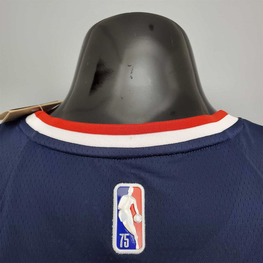 2022 75th Anniversary Irving #11 Nets City Edition Royal Blue 9