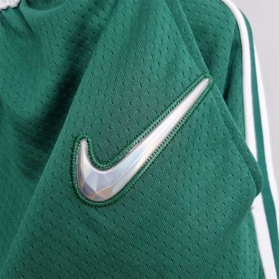 75th Anniversary Boston Celtics Green Shorts NBA 3