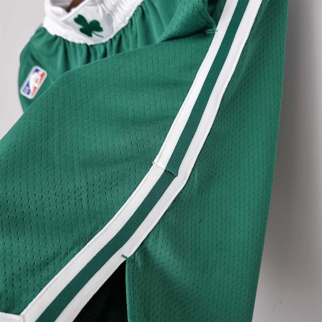 75th Anniversary Boston Celtics Green Shorts NBA 6