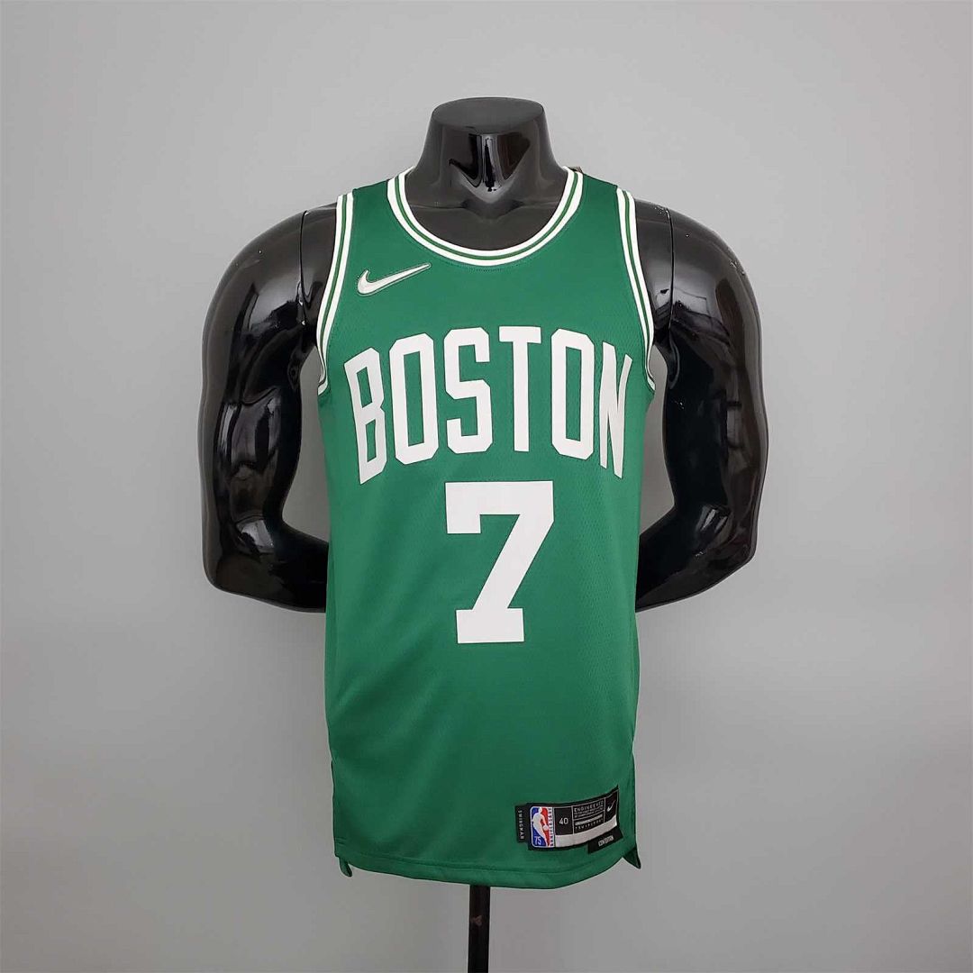 75th Anniversary Brown #7 Celtics Green