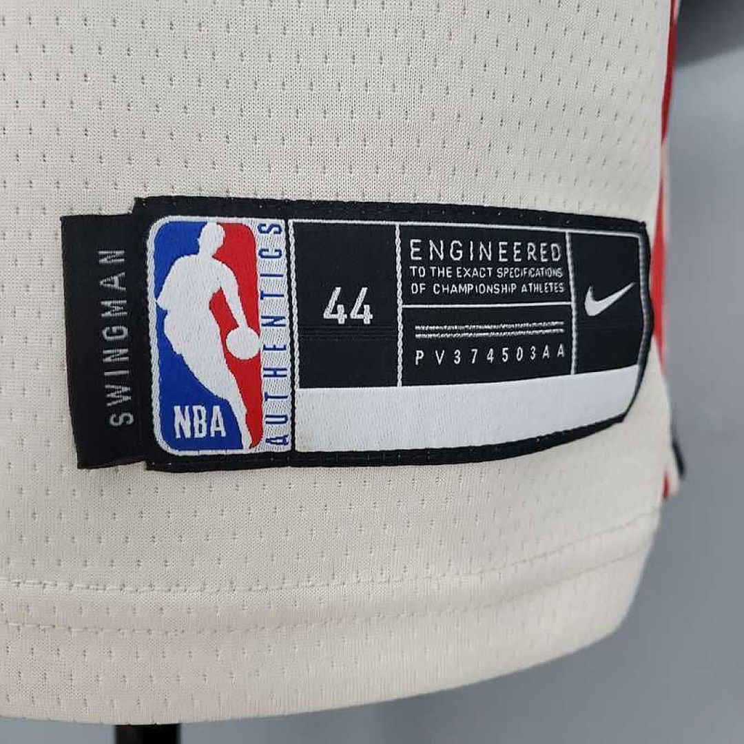 LILLARD#0 Portland Trail Blazers Beige 3