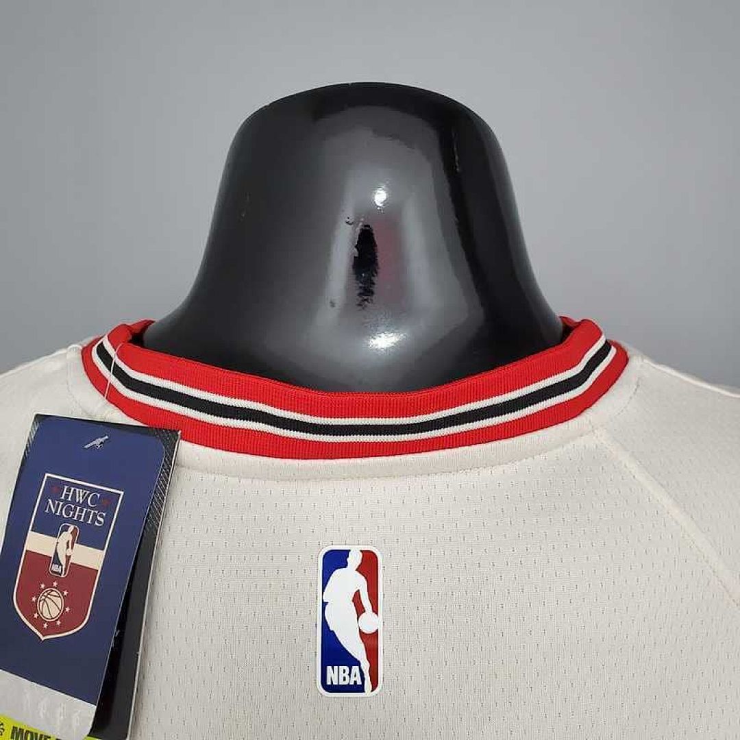 LILLARD#0 Portland Trail Blazers Beige 7