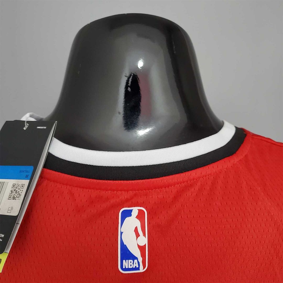 LILLARO#0 Trail Blazers Retro Red 5