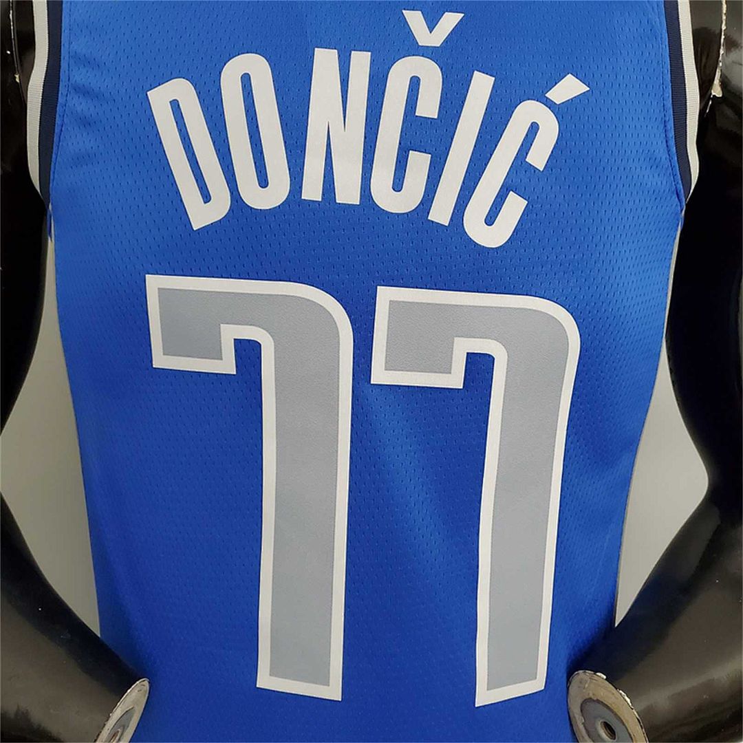 Lone Ranger Doncic#77 Blue 3