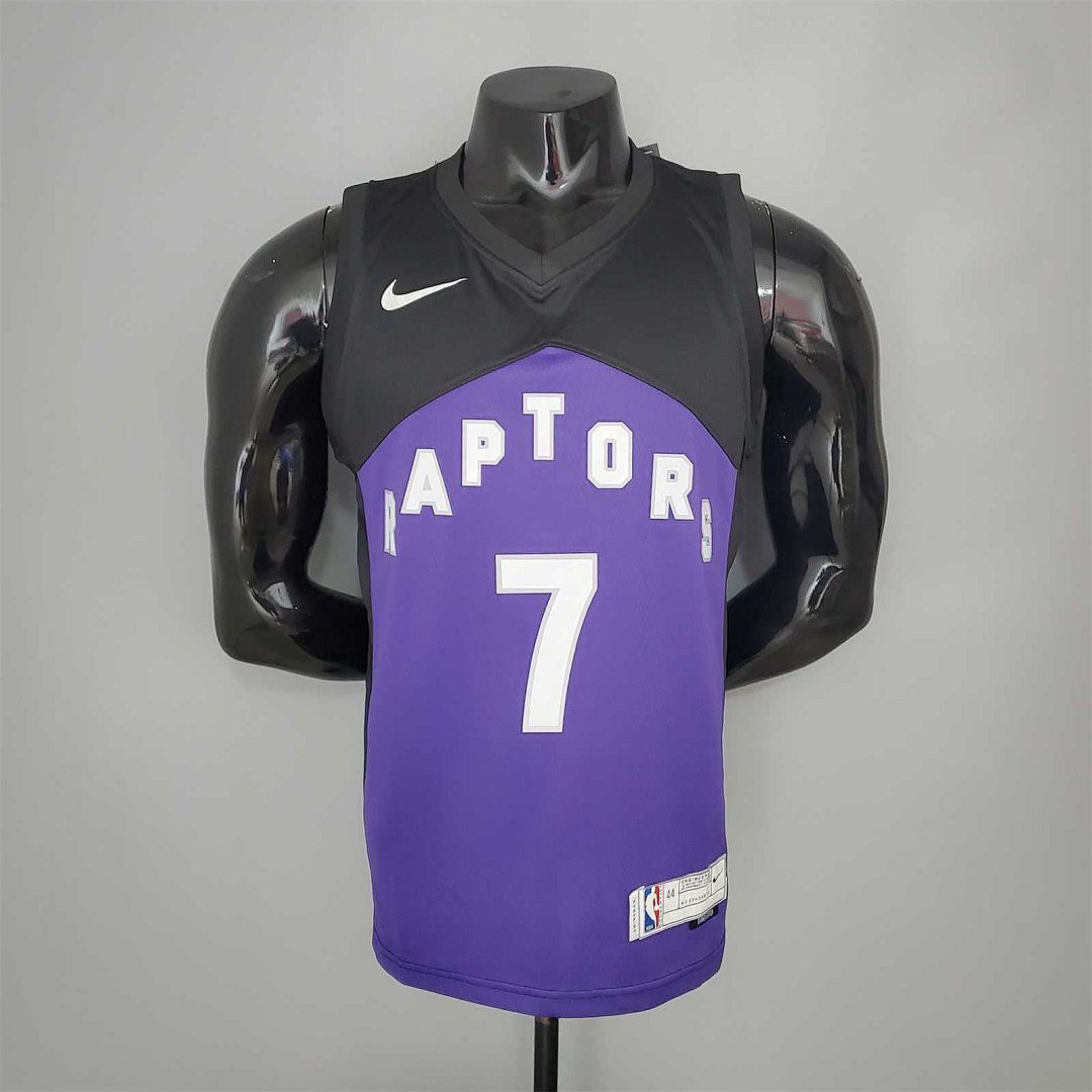 LOWRY#7 2021 Raptors Bonus Edition Purple and Black 7