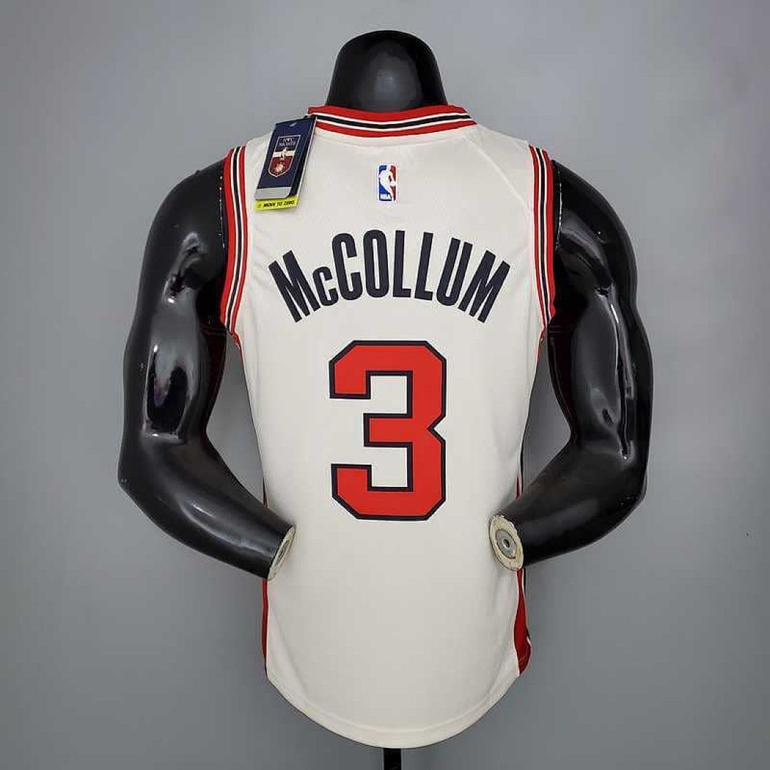 McCOLLUM#3 Portland Trail Blazers Beige 4