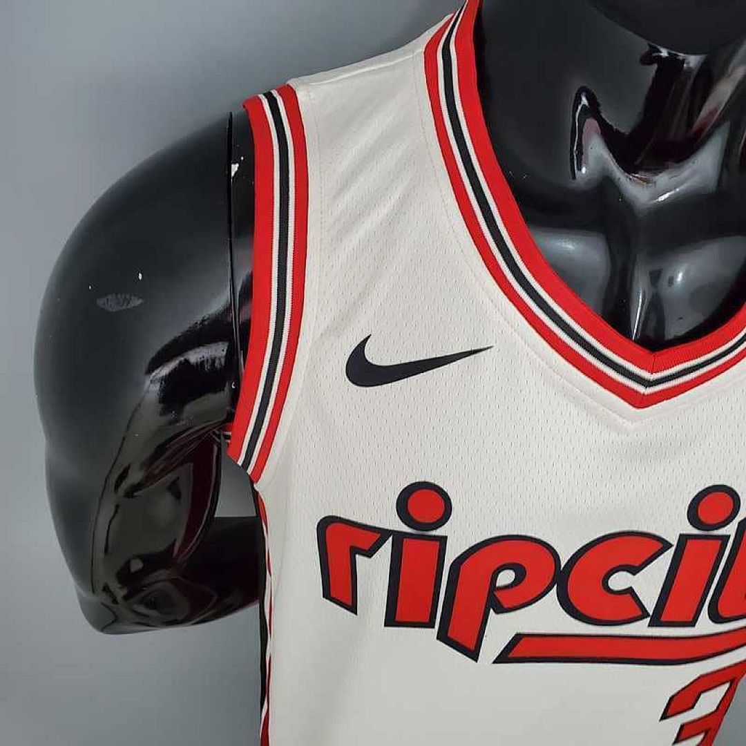 McCOLLUM#3 Portland Trail Blazers Beige 5