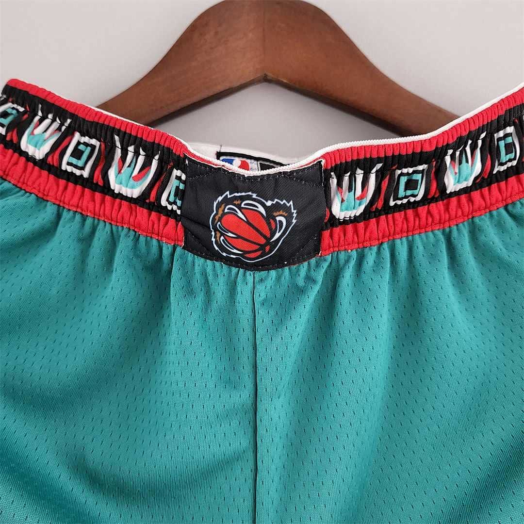 Memphis Grizzlies NBA Shorts Green 2