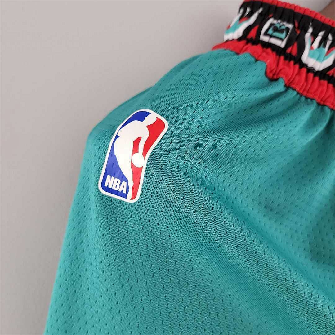 Memphis Grizzlies NBA Shorts Green 3