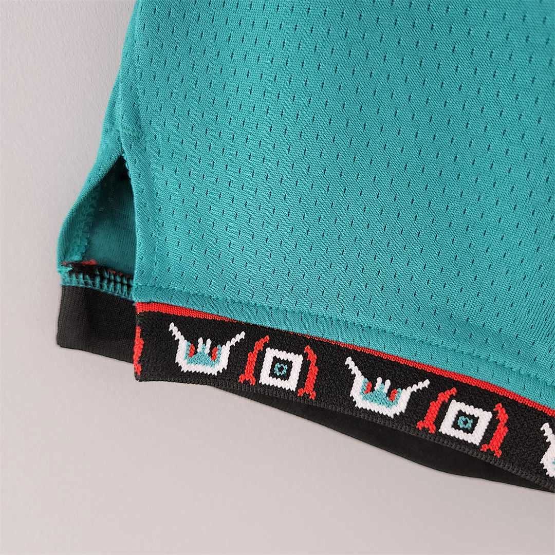 Memphis Grizzlies NBA Shorts Green 5