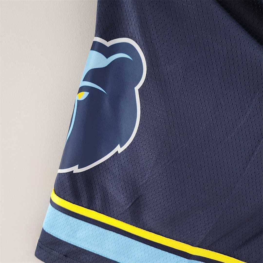 Memphis Grizzlies NBA Shorts Navy 10