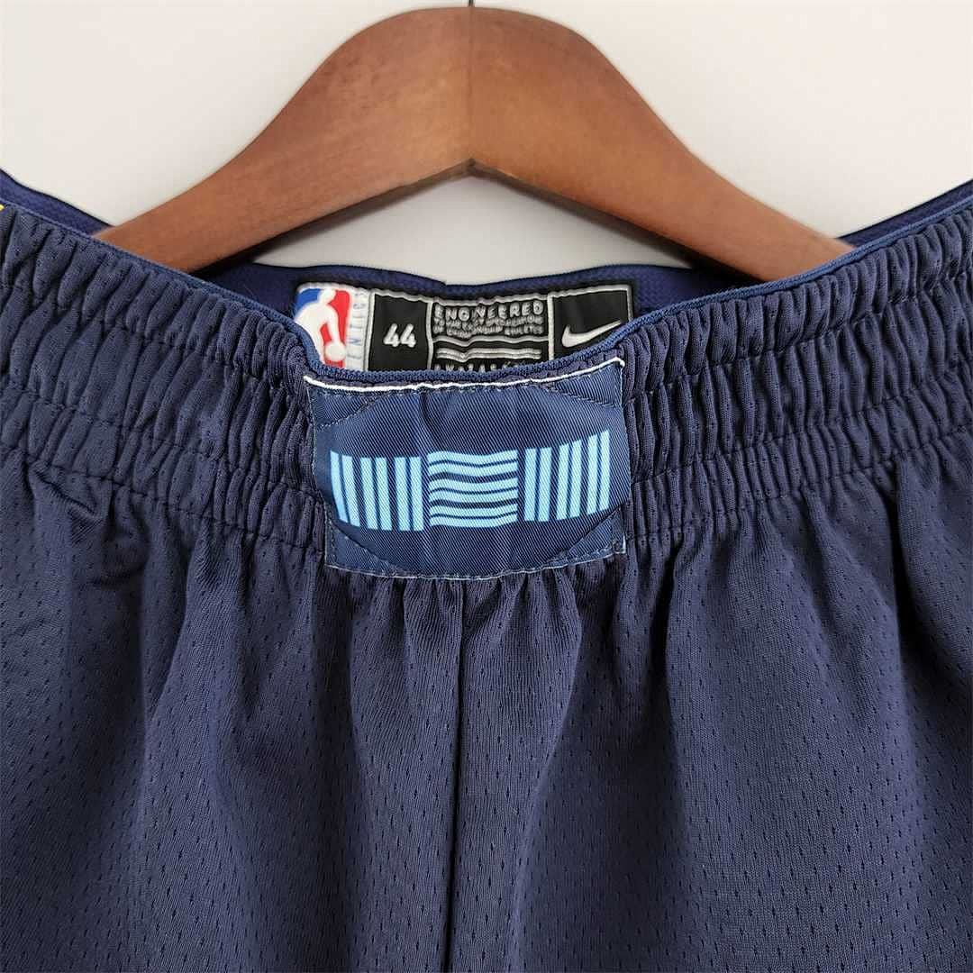 Memphis Grizzlies NBA Shorts Navy 2