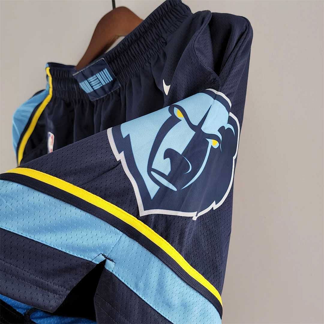 Memphis Grizzlies NBA Shorts Navy 7