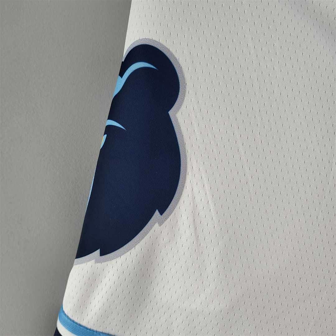 Memphis Grizzlies NBA Shorts White 4
