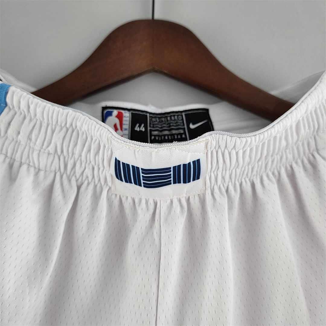 Memphis Grizzlies NBA Shorts White 5