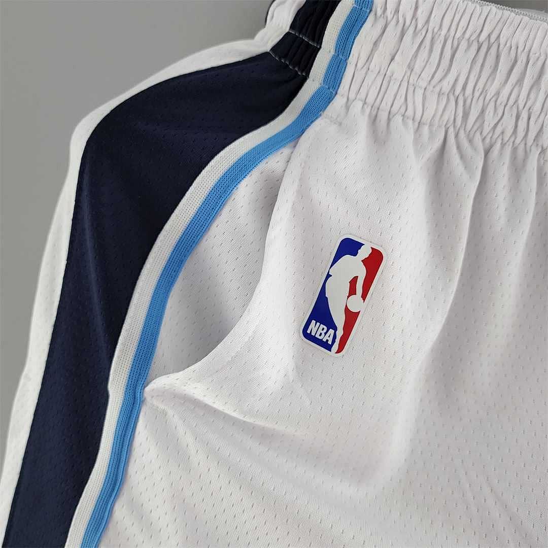 Memphis Grizzlies NBA Shorts White 6