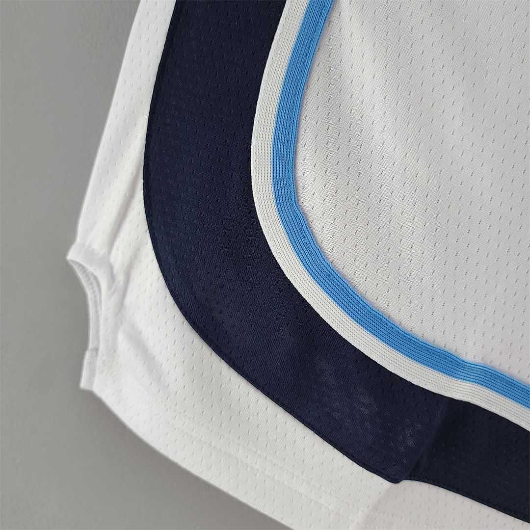 Memphis Grizzlies NBA Shorts White 8