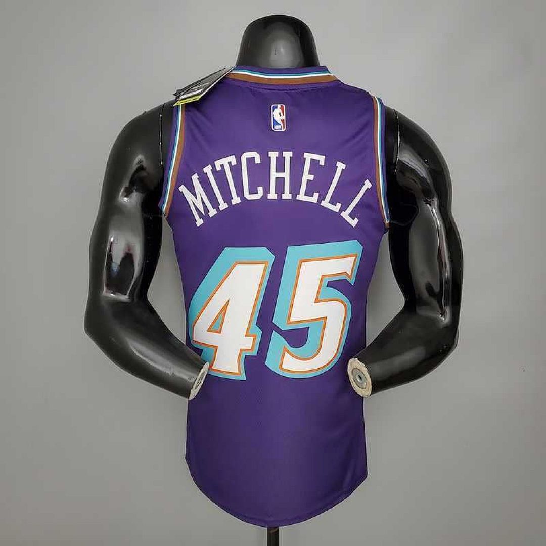MITCHELL#45 Retro Jazz Snow Mountain Edition Purple 4