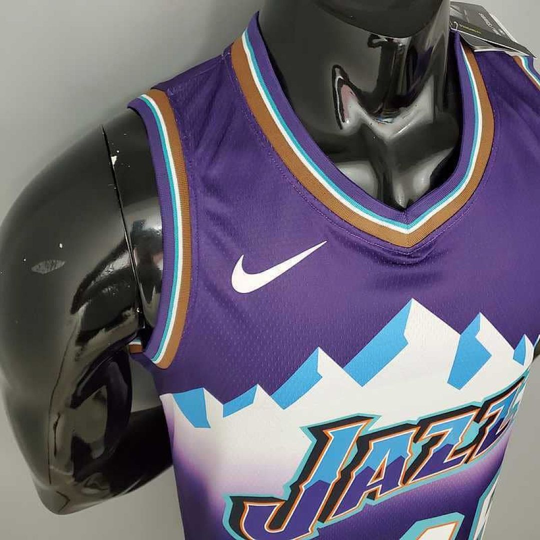MITCHELL#45 Retro Jazz Snow Mountain Edition Purple 7