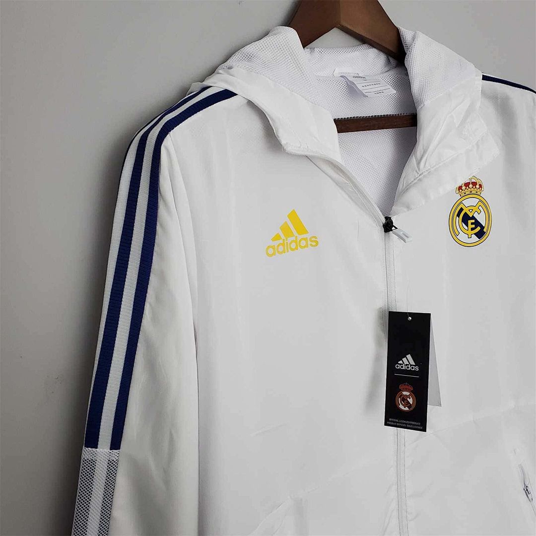 22-23 Real Madrid white windbreaker 5