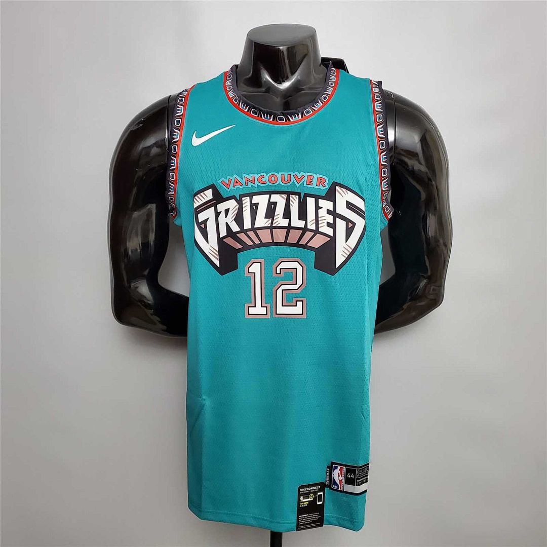 Morant #12 Memphis Grizzlies green