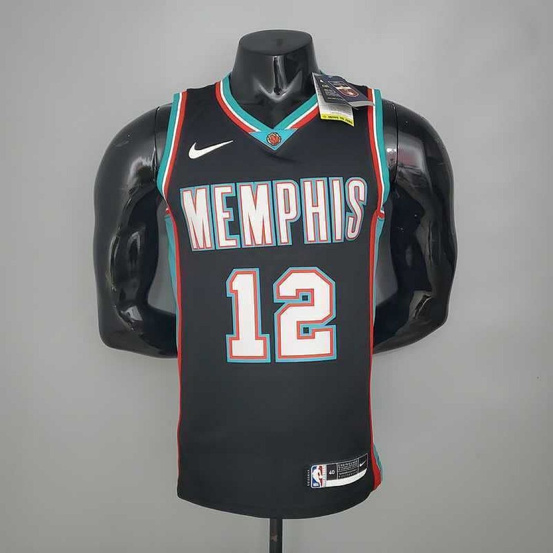 MORANT#12 Grizzlies Retro Black