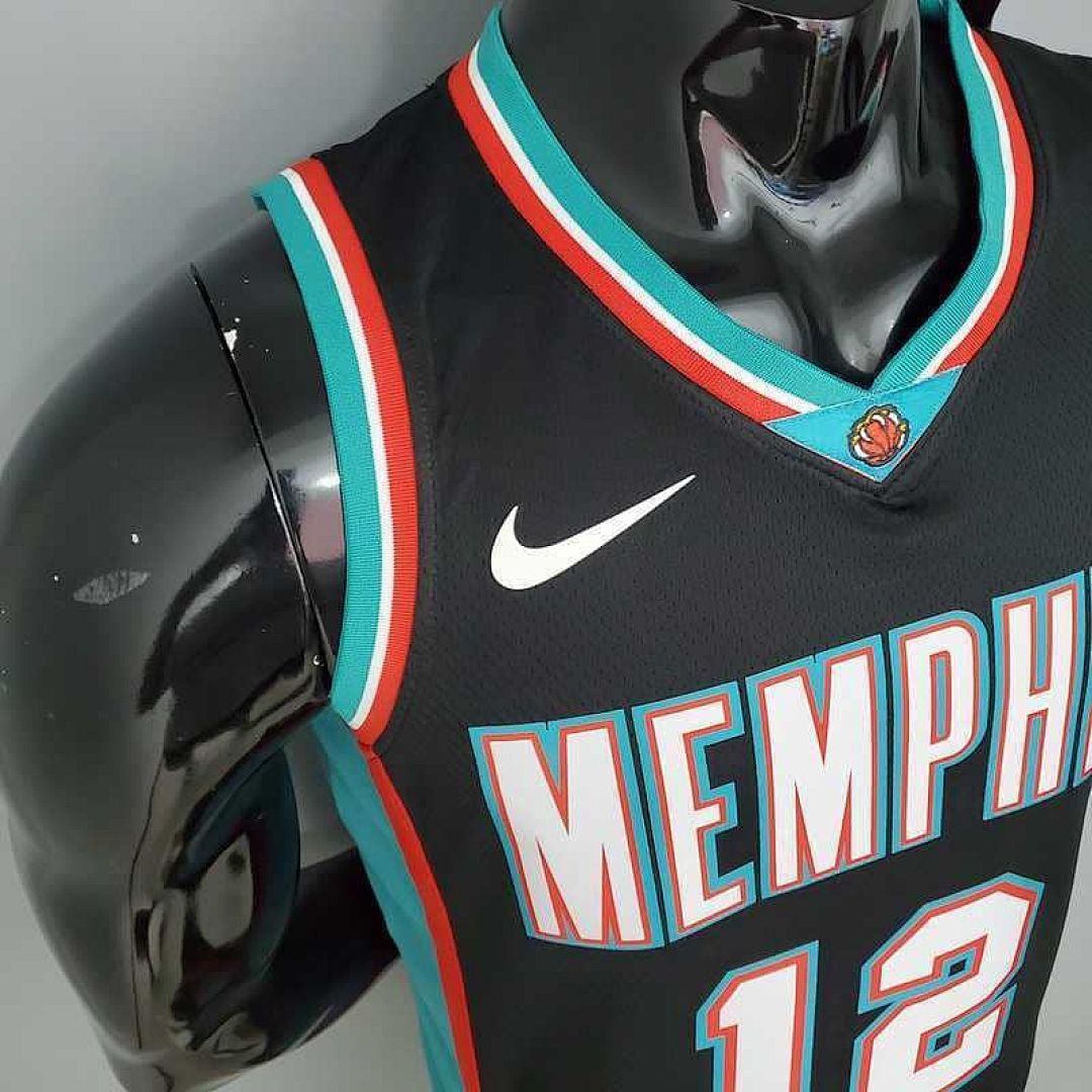 MORANT#12 Grizzlies Retro Black 6