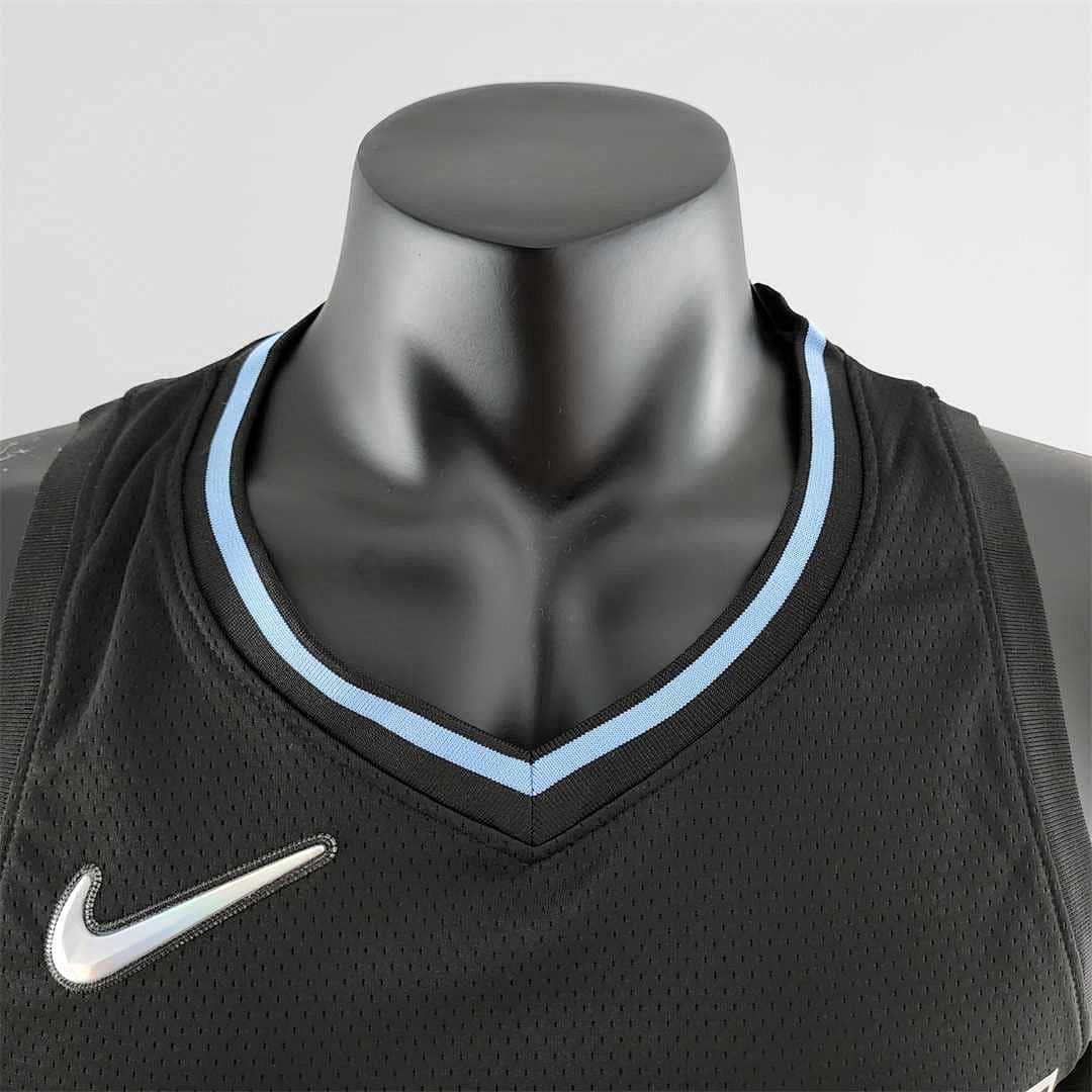 MORANT#12 Memphis Grizzlies Honor Edition Black NBA Jersey 3