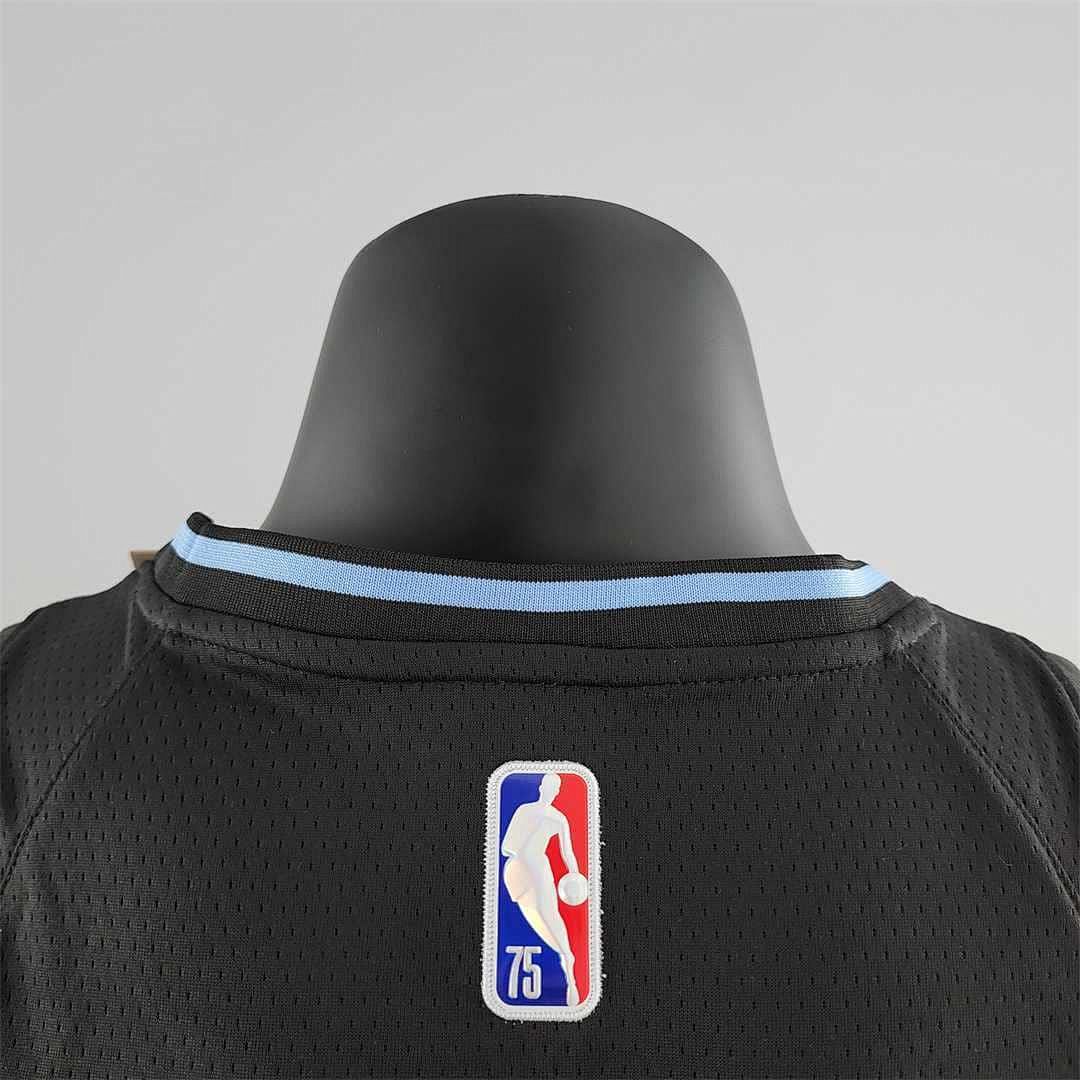 MORANT#12 Memphis Grizzlies Honor Edition Black NBA Jersey 9
