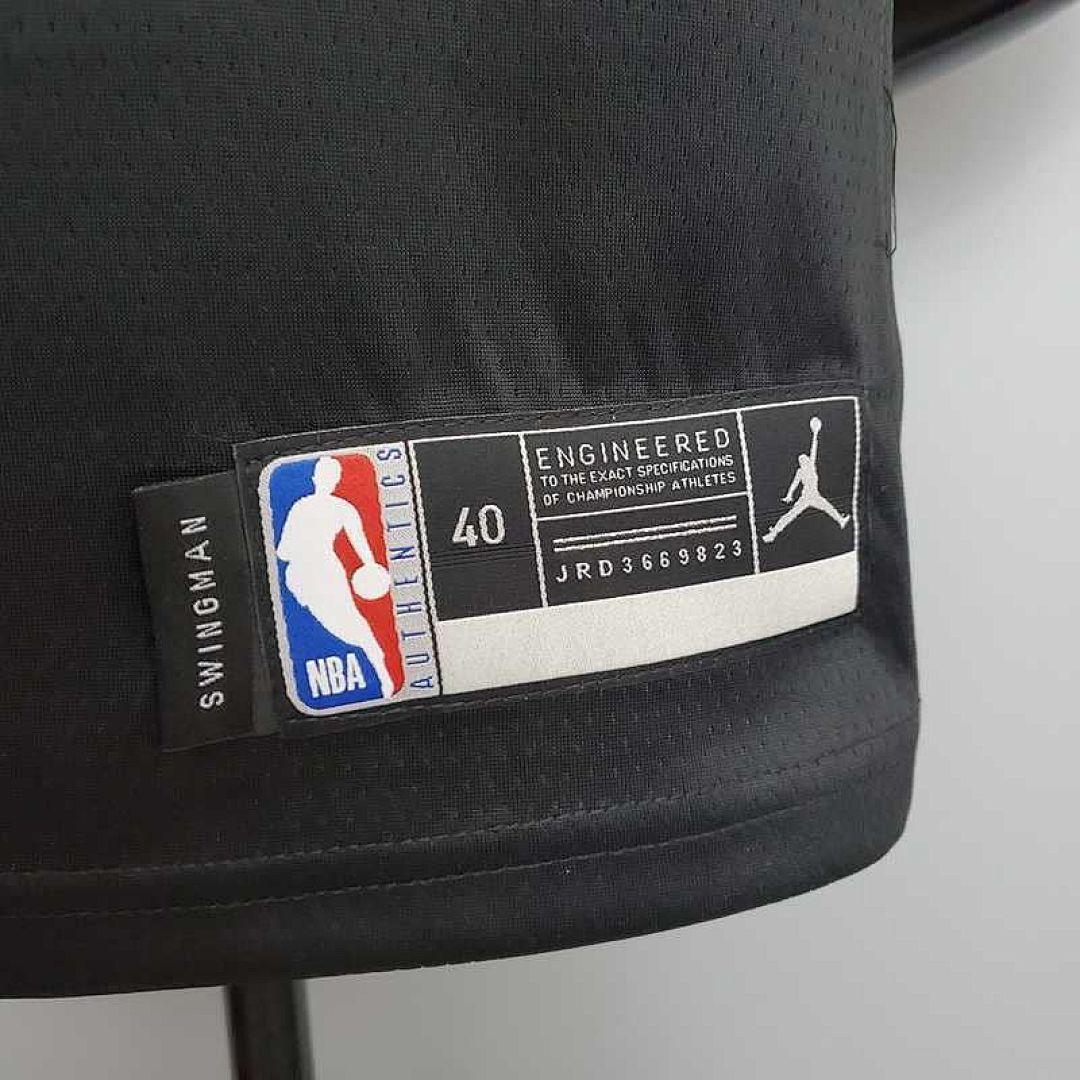 New Bucks Jordan Antetokounmpo #34 Theme Edition Black 4