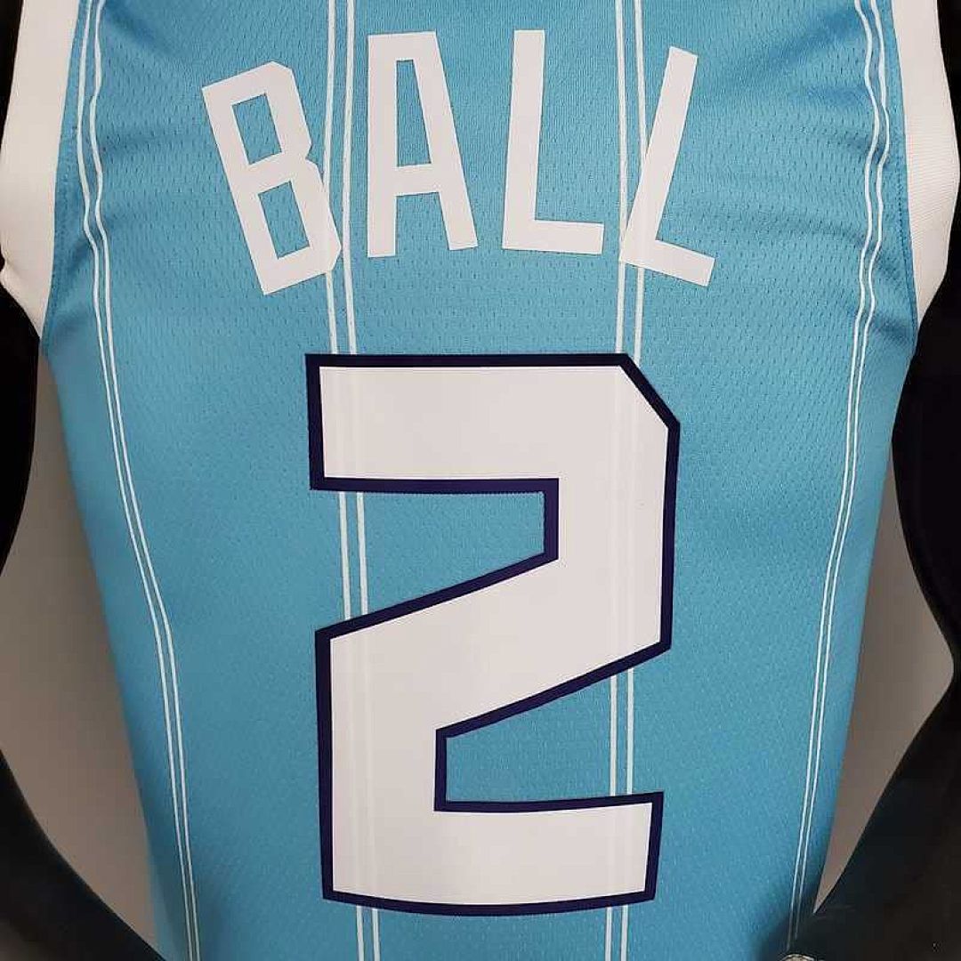 New Hornets BALL#2 Blue 3